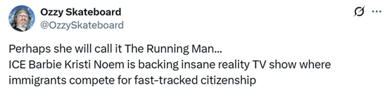 再引争议！美国土安全部长被爆支持为“移民竞争美公民身份”推出真人秀，美官员回应